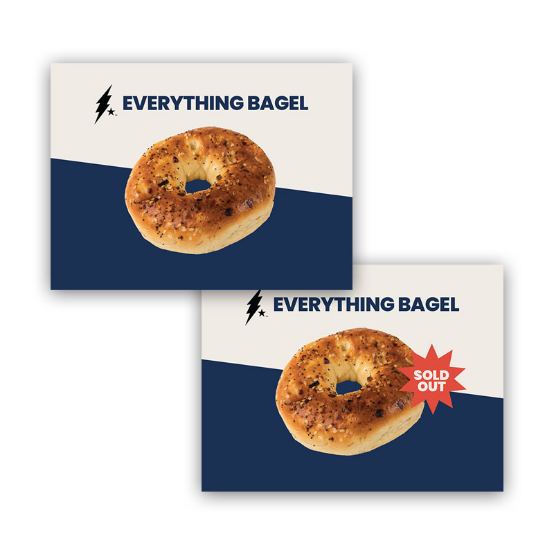 Everything Bagel Pastry Tag